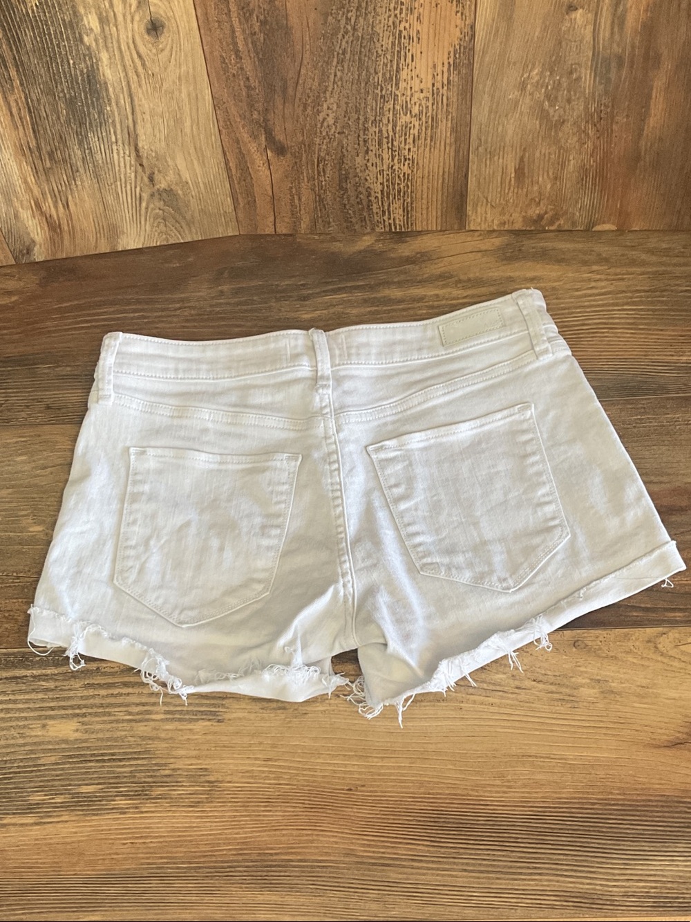 Abercrombie & Fitch Harper Low Rise Short Denim Cutoff Jean Shorts 26/2   C295